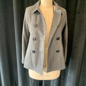 Grey Winter Pea Coat